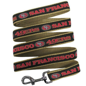 San Francisco 49ers Pet Leash - staygoldendoodle.com