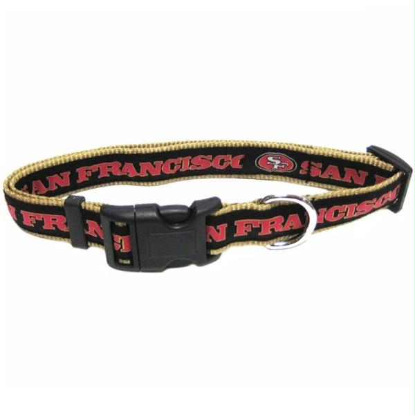 San Francisco 49ers Pet Collar - staygoldendoodle.com