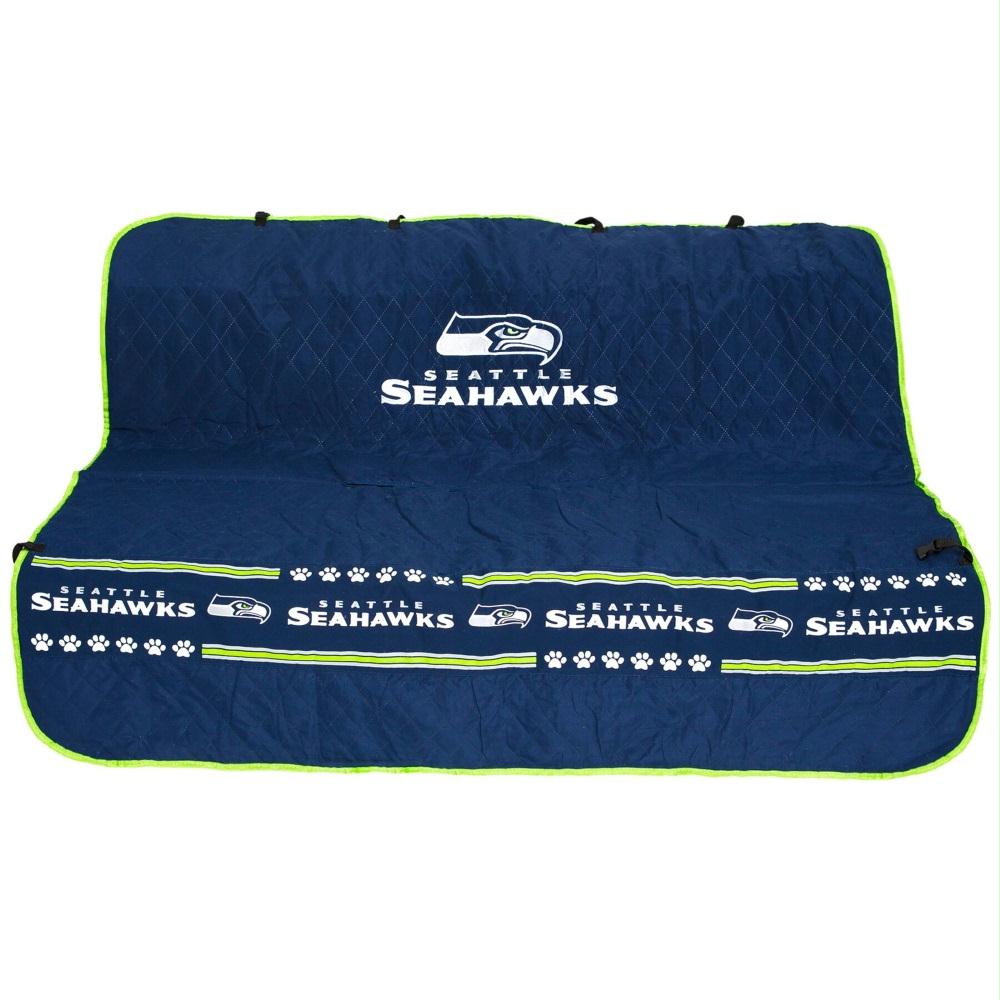 Seattle Seahawks Pet Car Seat Cover - staygoldendoodle.com