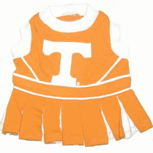 Tennessee Volunteers Cheerleader Dog Dress - staygoldendoodle.com