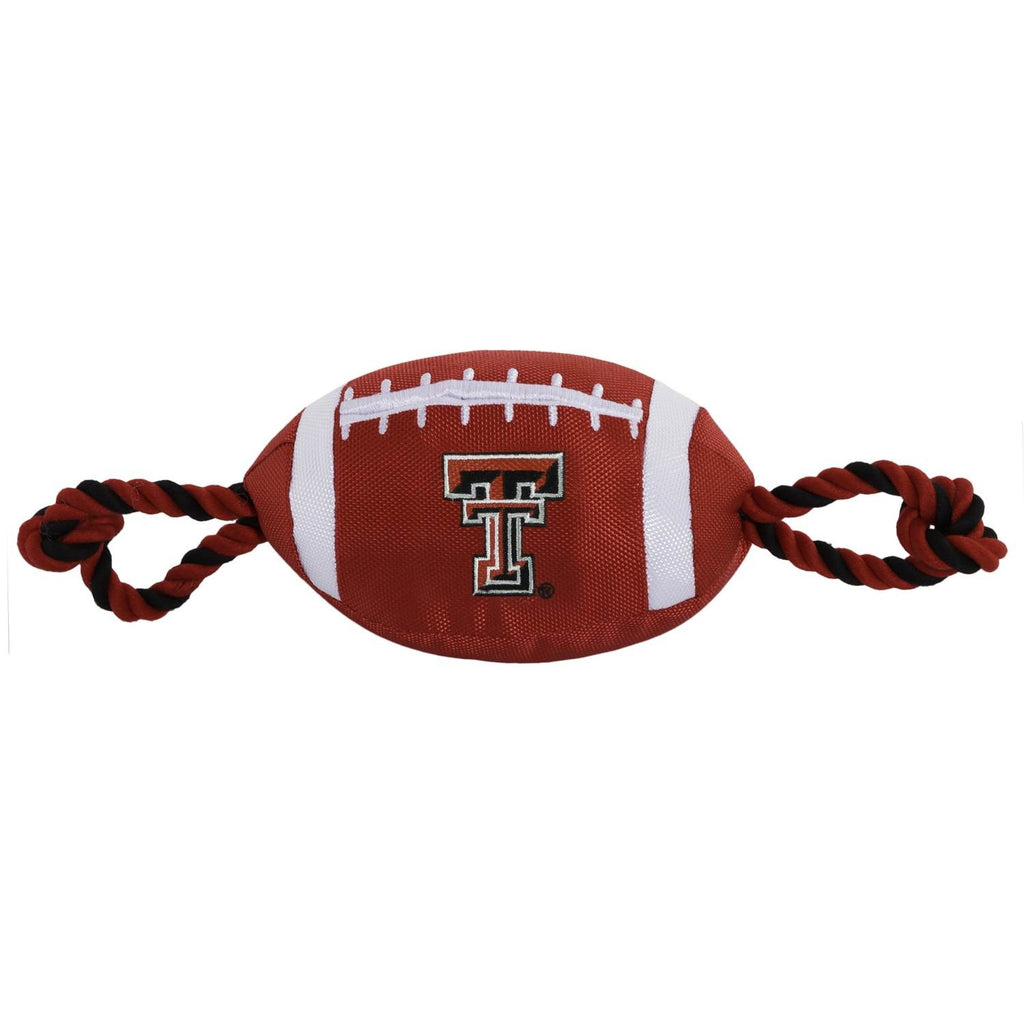 Texas Tech Red Raiders Pet Nylon Football - staygoldendoodle.com