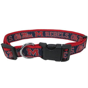 Ole Miss Rebels Pet Collar - staygoldendoodle.com