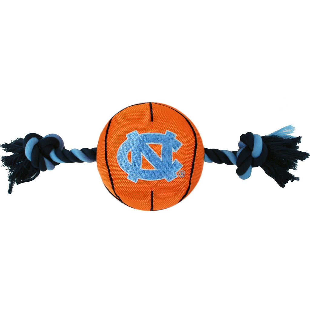 North Carolina Tarheels Pet Nylon Basketball - staygoldendoodle.com