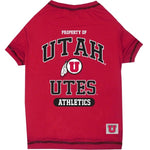 Utah Utes Pet T-Shirt - staygoldendoodle.com