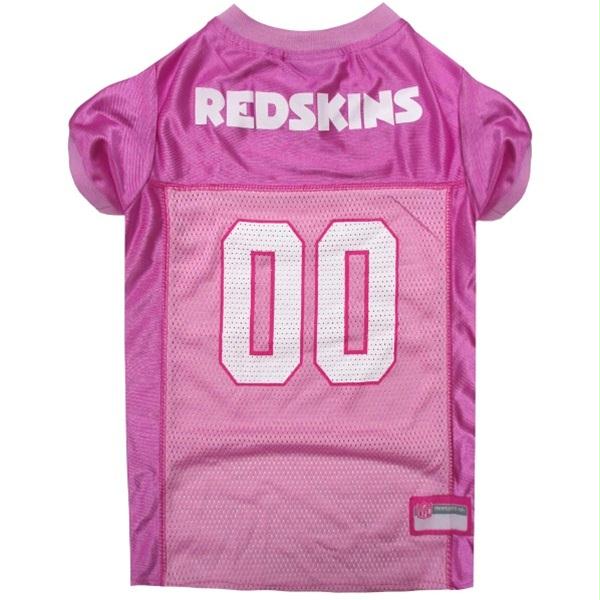 Washington Redskins Pink Pet Jersey - staygoldendoodle.com