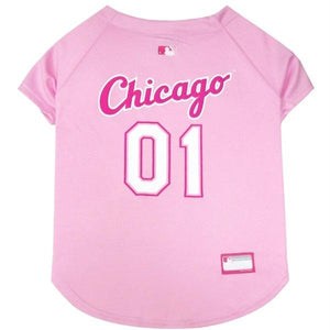 Chicago White Sox Pink Pet Jersey - staygoldendoodle.com
