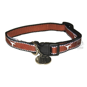 Texas Longhorns Reflective Pet Collar - staygoldendoodle.com