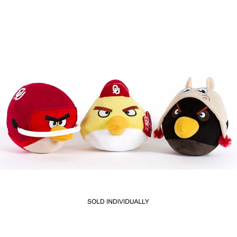 Oklahoma Sooners Angry Birds - Black