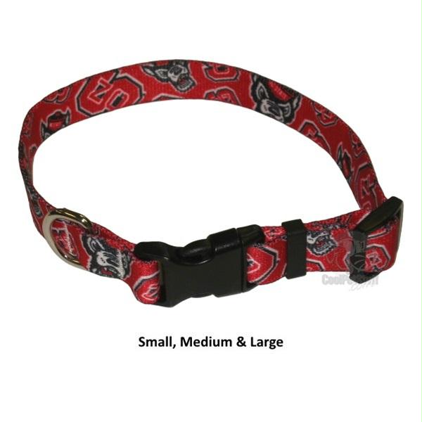NC State Wolfpack Nylon Collar - staygoldendoodle.com