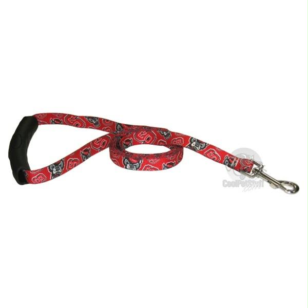 NC State Wolfpack EZ Grip Nylon Leash - staygoldendoodle.com