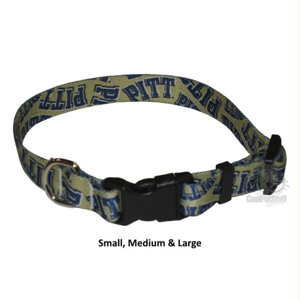 Pittsburgh Panthers Nylon Collar - staygoldendoodle.com