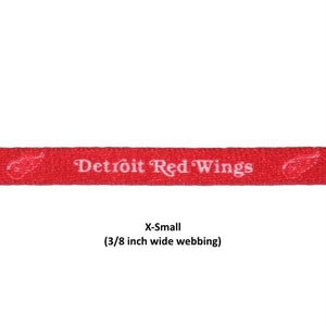 Detroit Red Wings Nylon Leash - staygoldendoodle.com