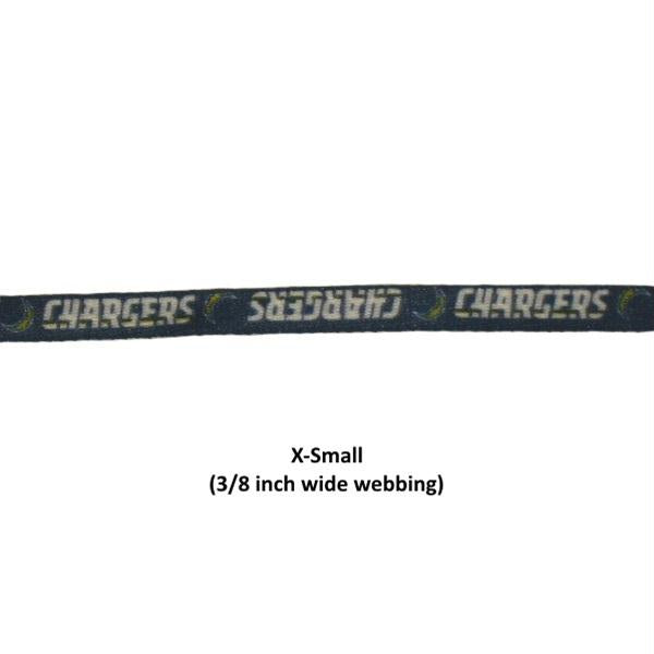 San Diego Chargers Nylon Collar - staygoldendoodle.com