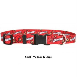 Louisville Cardinals Nylon Collar - staygoldendoodle.com