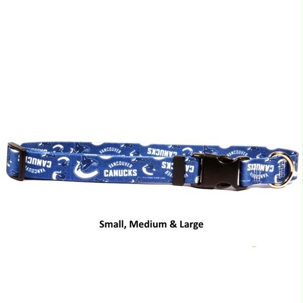 Vancouver Canucks Nylon Collar - staygoldendoodle.com