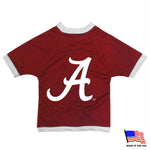 Alabama Crimson Tide Athletic Mesh Pet Jersey - staygoldendoodle.com