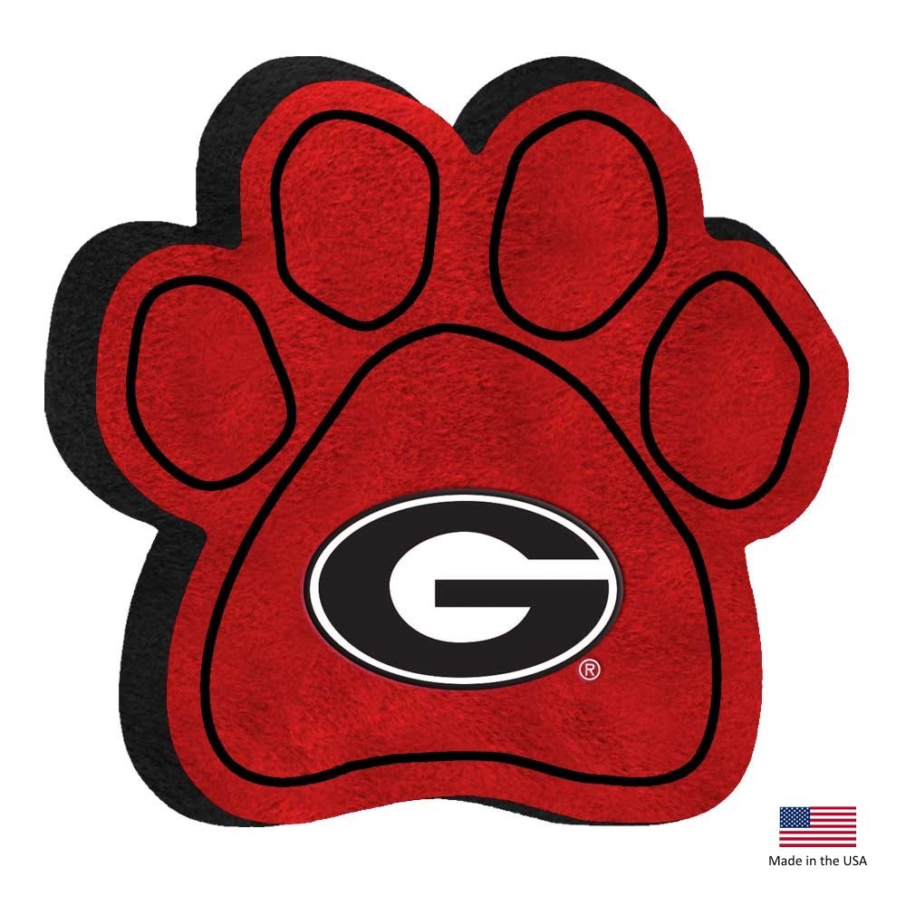 Georgia Bulldogs Paw Squeak Toy - staygoldendoodle.com