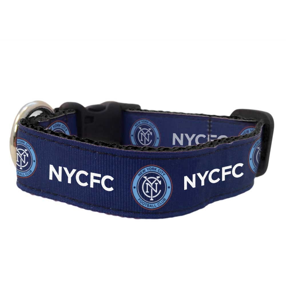 New York City FC Pet Premium Collar - staygoldendoodle.com