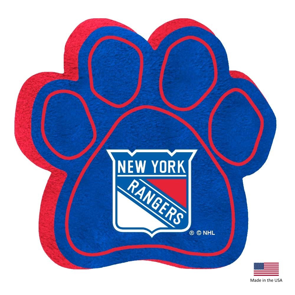 New York Rangers Paw Squeak Toy - staygoldendoodle.com