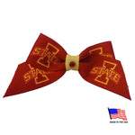 Iowa State Cyclones Pet Hair Bow - staygoldendoodle.com
