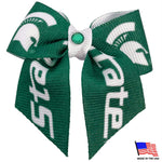 Michigan State Spartans Pet Hair Bow - staygoldendoodle.com