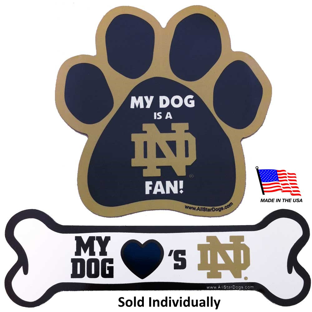 Notre Dame Fighting Irish Car Magnets - staygoldendoodle.com