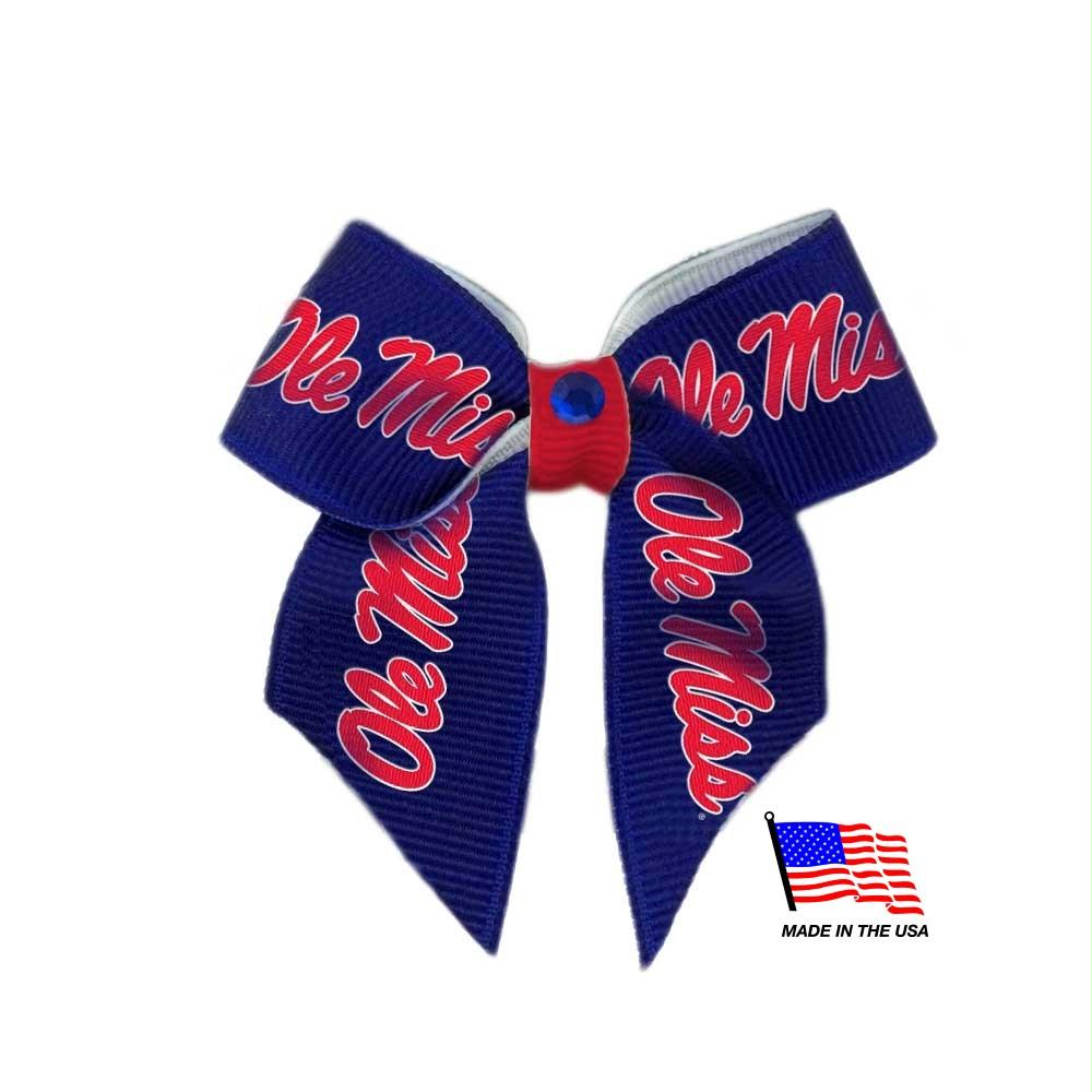 Ole Miss Rebels Pet Hair Bow - staygoldendoodle.com