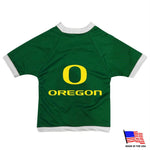 Oregon Ducks Athletic Mesh Pet Jersey - staygoldendoodle.com