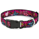 Buckle-Down Love Love Pink Pet Collar - staygoldendoodle.com