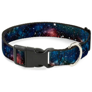 Buckle-Down Space Dust Collage Pet Collar - staygoldendoodle.com