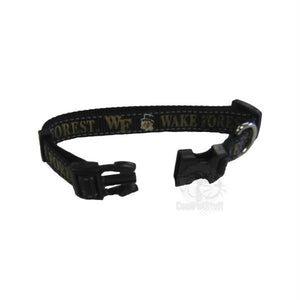 Wake Forest Demon Deacons Pet Reflective Nylon Collar - staygoldendoodle.com