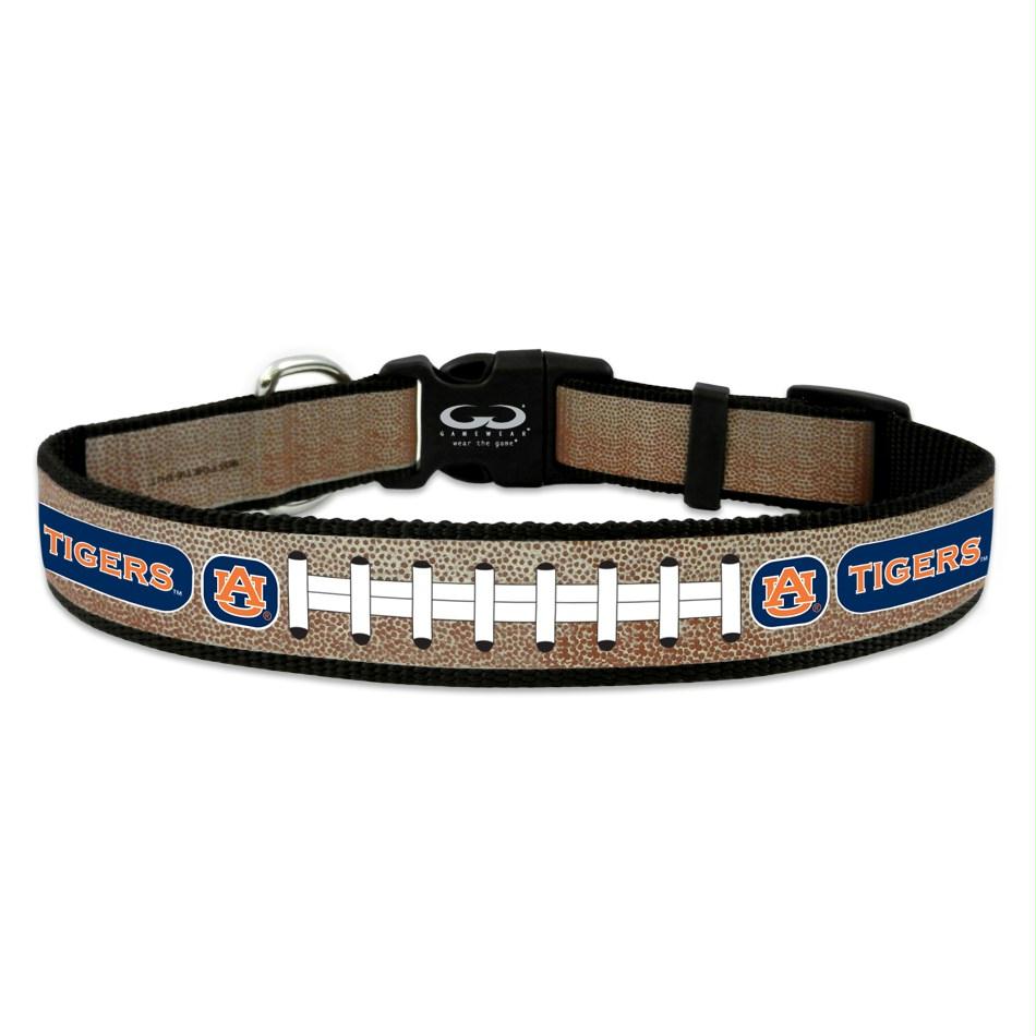 Auburn Tigers Reflective Football Pet Collar - staygoldendoodle.com