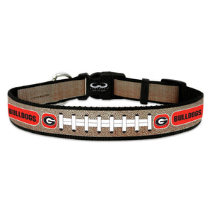 Georgia Bulldogs Reflective Football Pet Collar - Toy - staygoldendoodle.com
