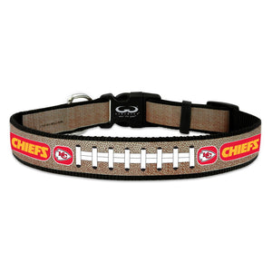 Kansas City Chiefs Reflective Football Pet Collar - Toy - staygoldendoodle.com