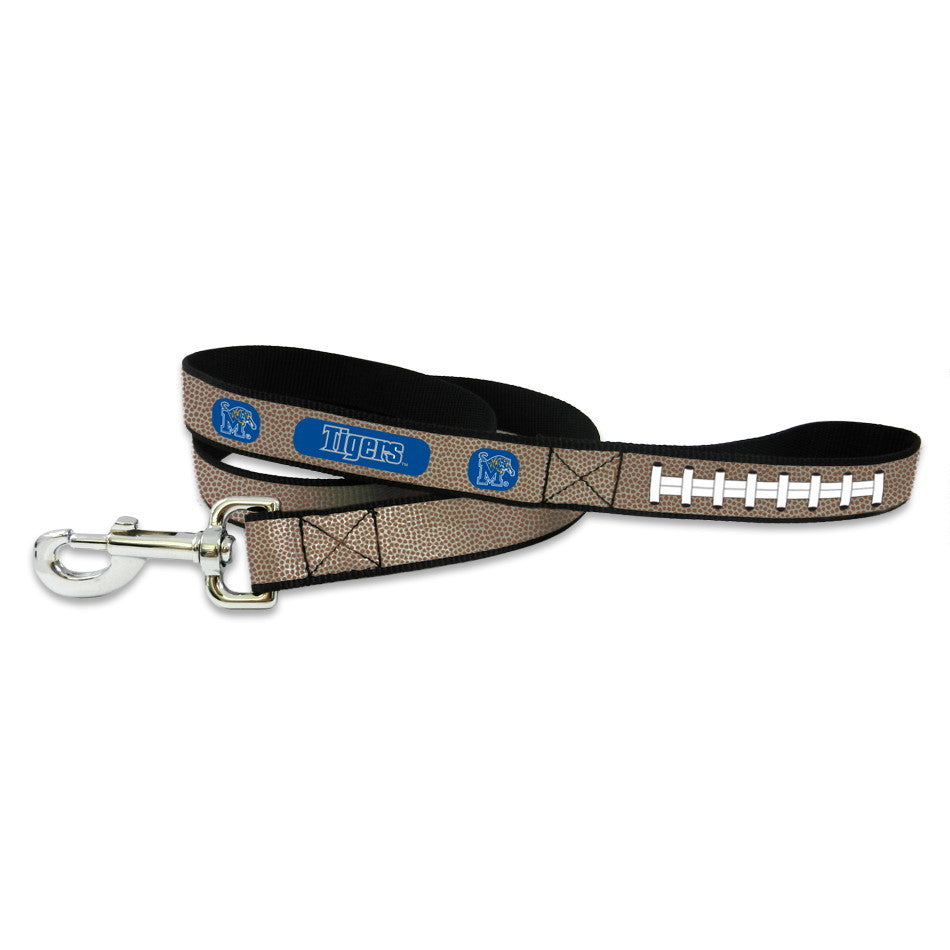 Memphis Tigers Reflective Football Pet Leash - Small - staygoldendoodle.com