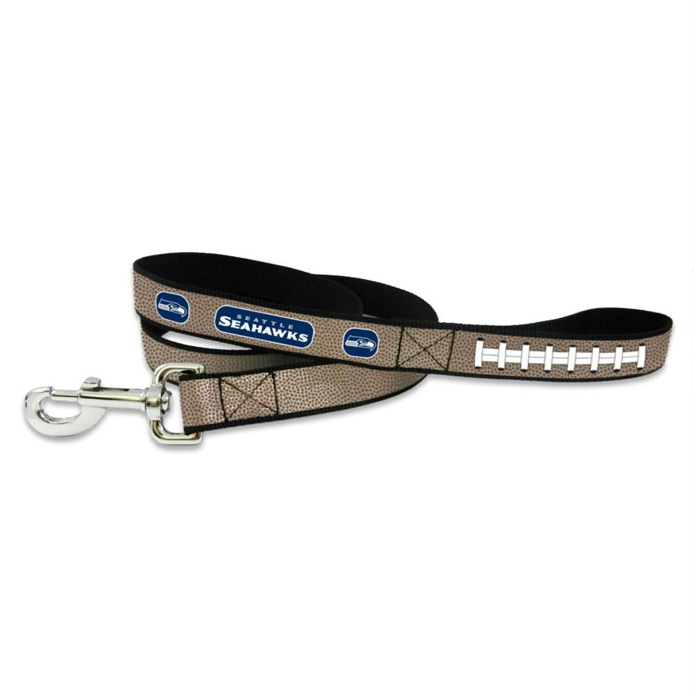 Seattle Seahawks Reflective Football Pet Leash - staygoldendoodle.com
