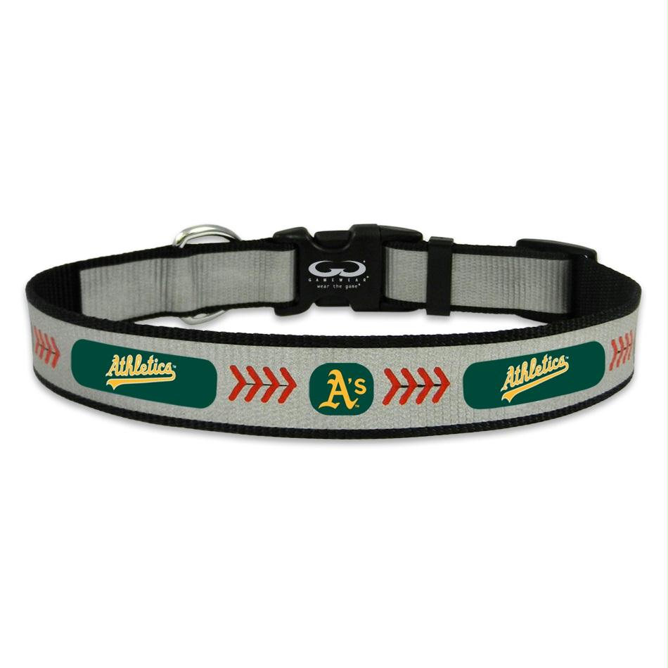 Oakland A"s Pet Reflective Collar - staygoldendoodle.com