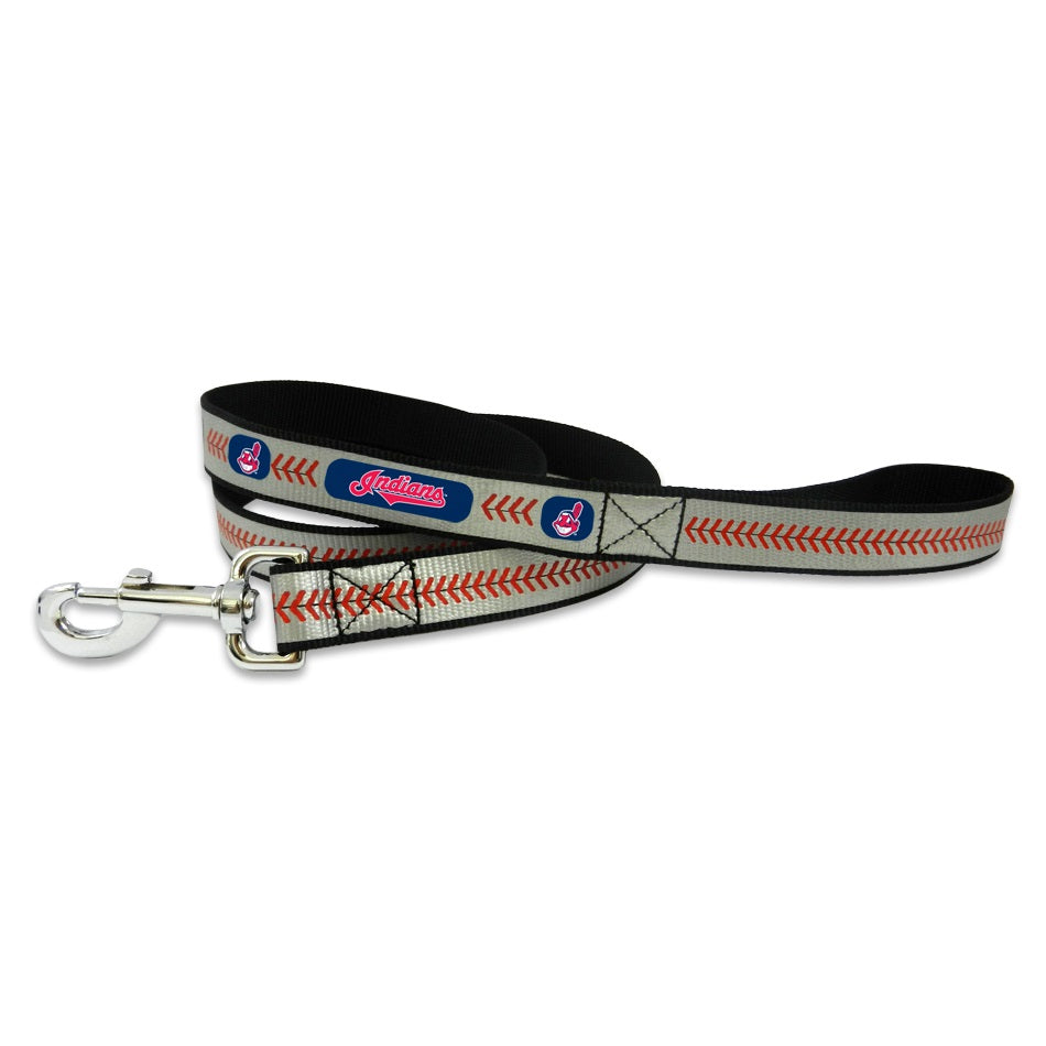 Cleveland Indians Pet Reflective Leash - Small