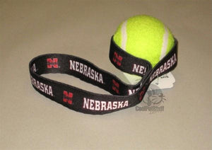Nebraska Huskers Tennis Ball Toss Toy - staygoldendoodle.com