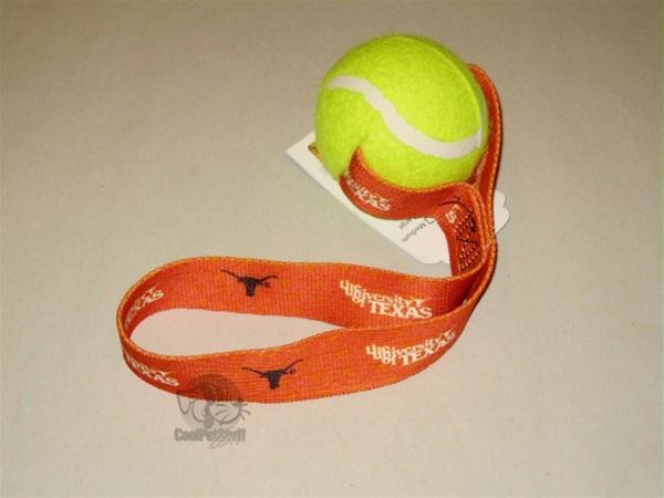 Texas Longhorns Tennis Ball Toss Toy - staygoldendoodle.com