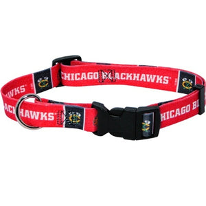Chicago Blackhawks Pet Collar - X-Small