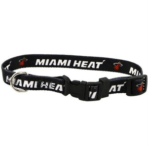 Miami Heat Dog Collar - staygoldendoodle.com