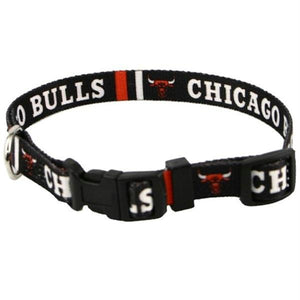 Chicago Bulls Dog Collar - staygoldendoodle.com
