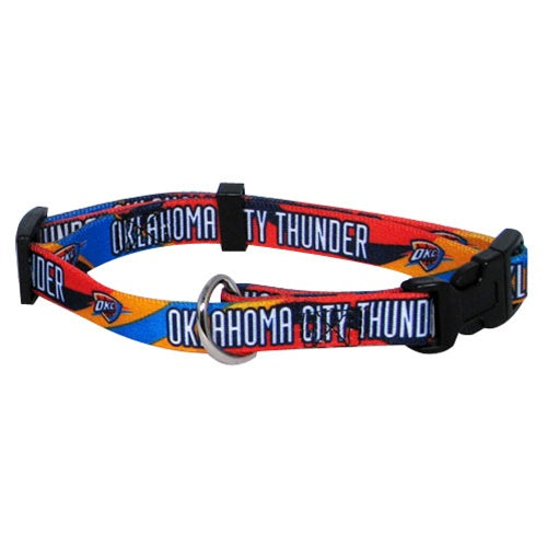 Oklahoma City Thunder Dog Collar - staygoldendoodle.com