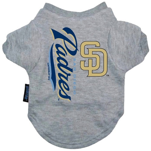 San Diego Padres Dog Tee Shirt - X-Large