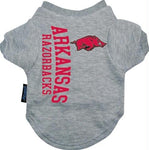 Arkansas Razorbacks Dog Tee Shirt - staygoldendoodle.com