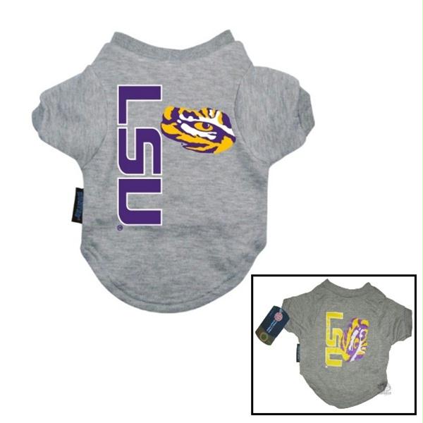 LSU Tigers Pet T-Shirt - staygoldendoodle.com
