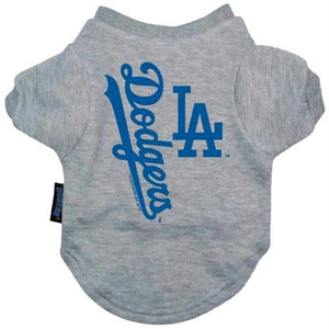 Los Angeles Dodgers Dog Tee Shirt - staygoldendoodle.com