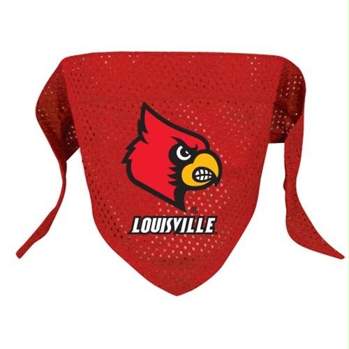 Louisville Cardinals Mesh Dog Bandana - staygoldendoodle.com