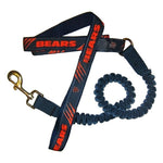 Chicago Bears Bungee Ribbon Pet Leash - staygoldendoodle.com